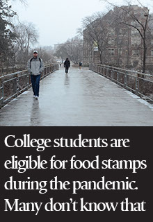 More college students are eligible for food stamps during the pandemic — but many don’t know that 